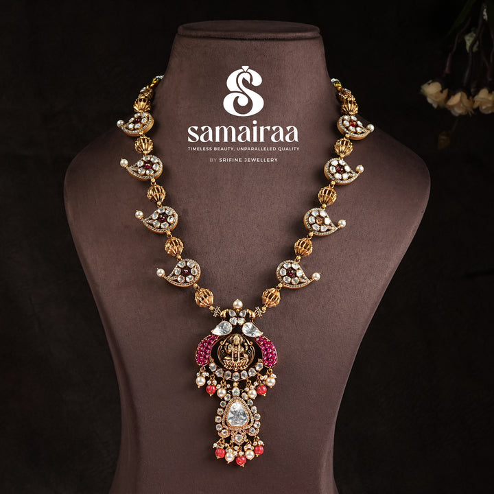 Temple Moissanite Necklace