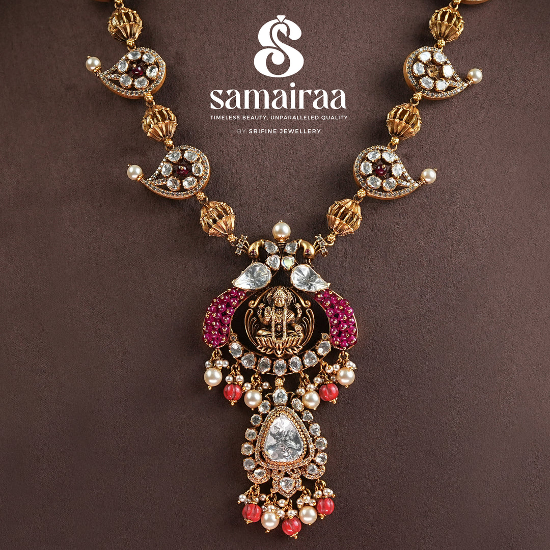 Temple Moissanite Necklace