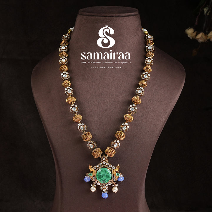 Temple Moissanite Necklace