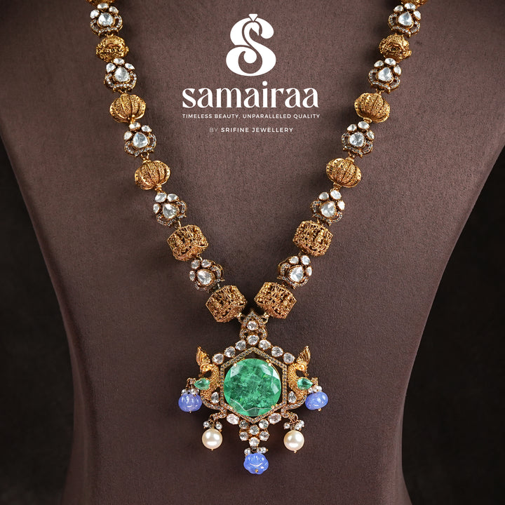 Temple Moissanite Necklace