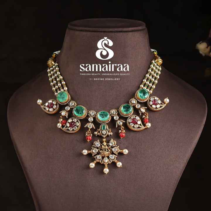 Temple Moissanite Necklace