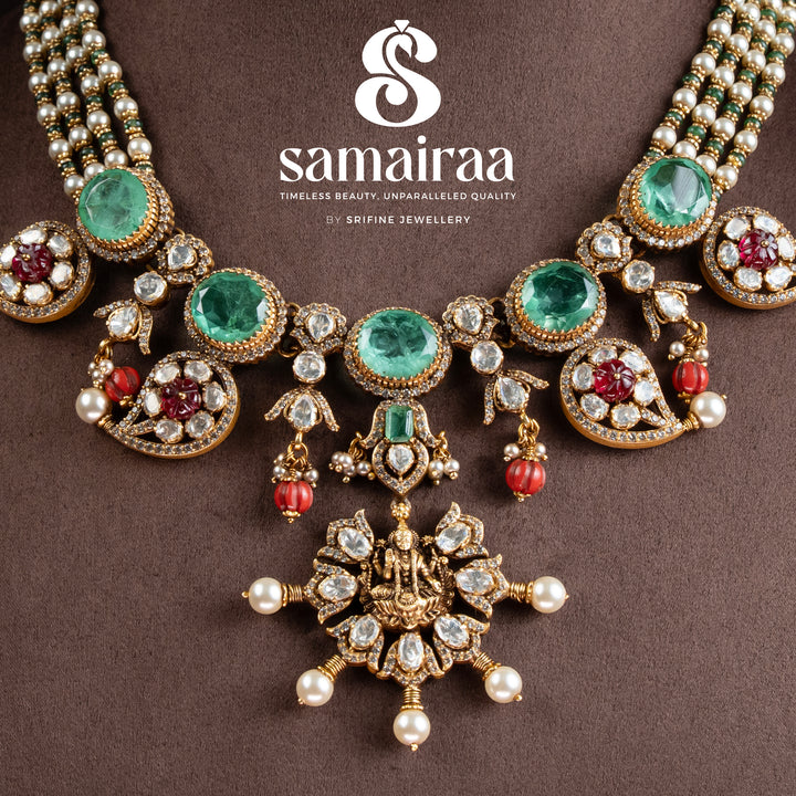 Temple Moissanite Necklace