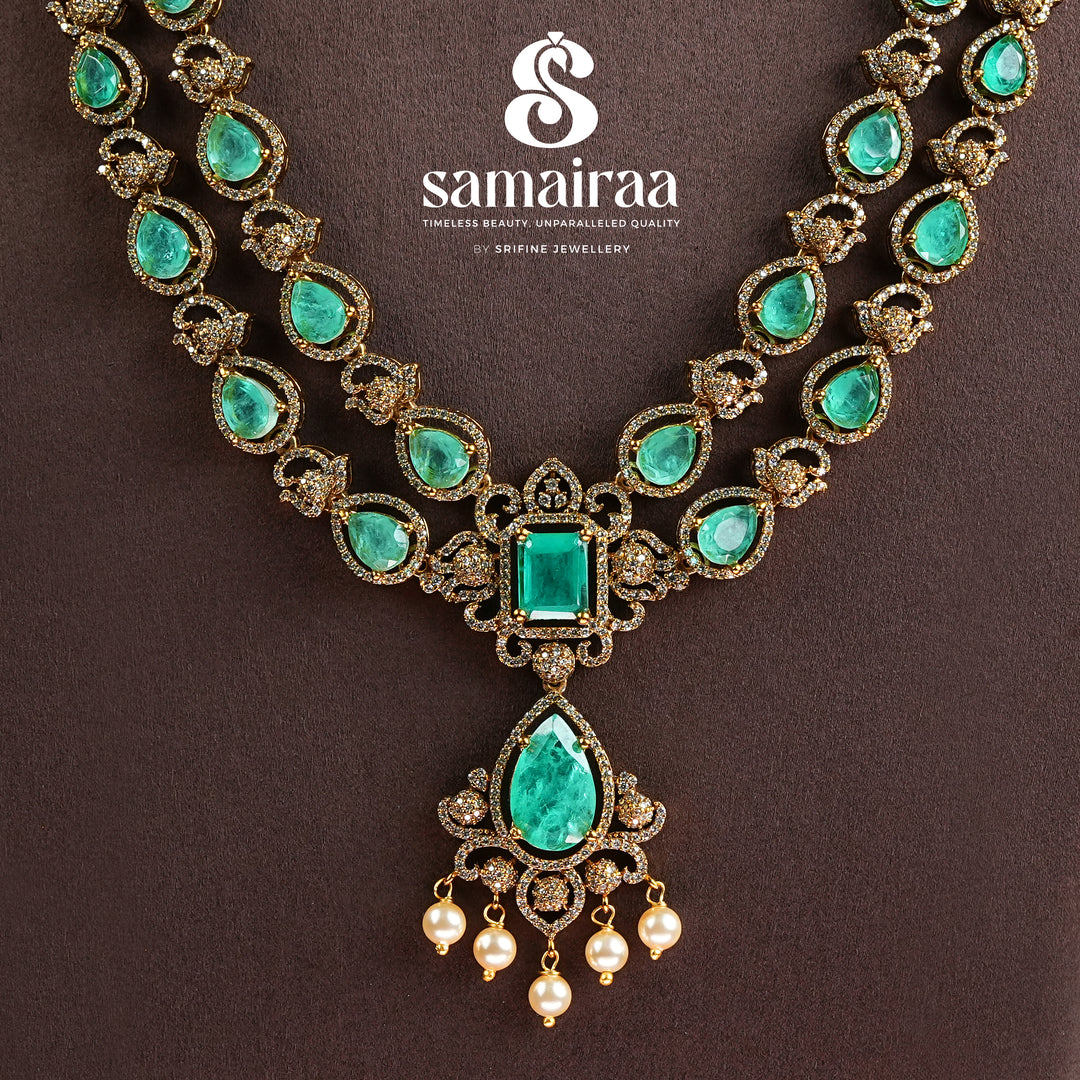 Victorian Emerald Necklace