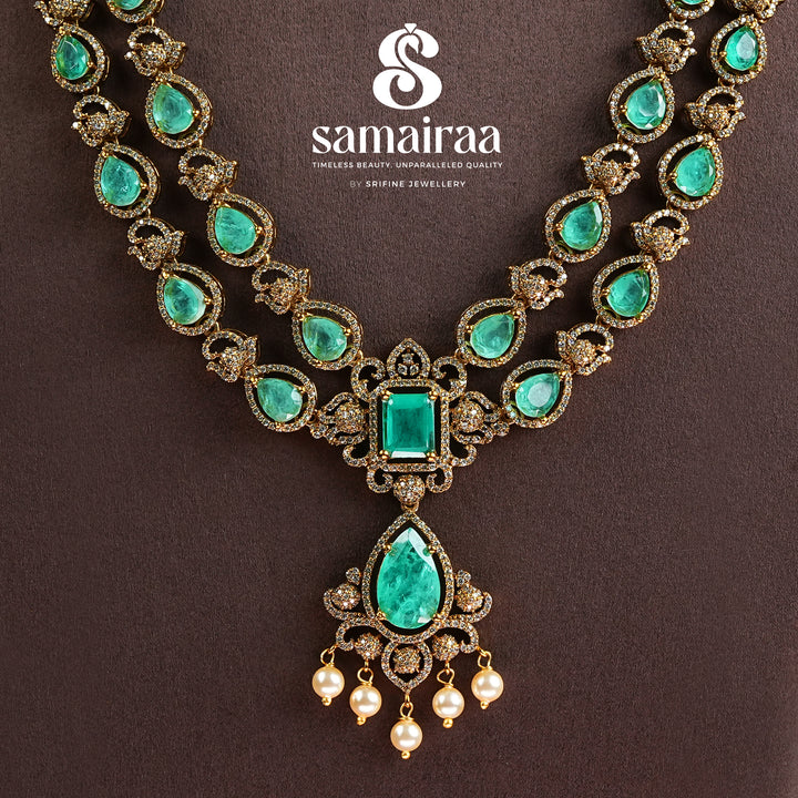 Victorian Emerald Necklace