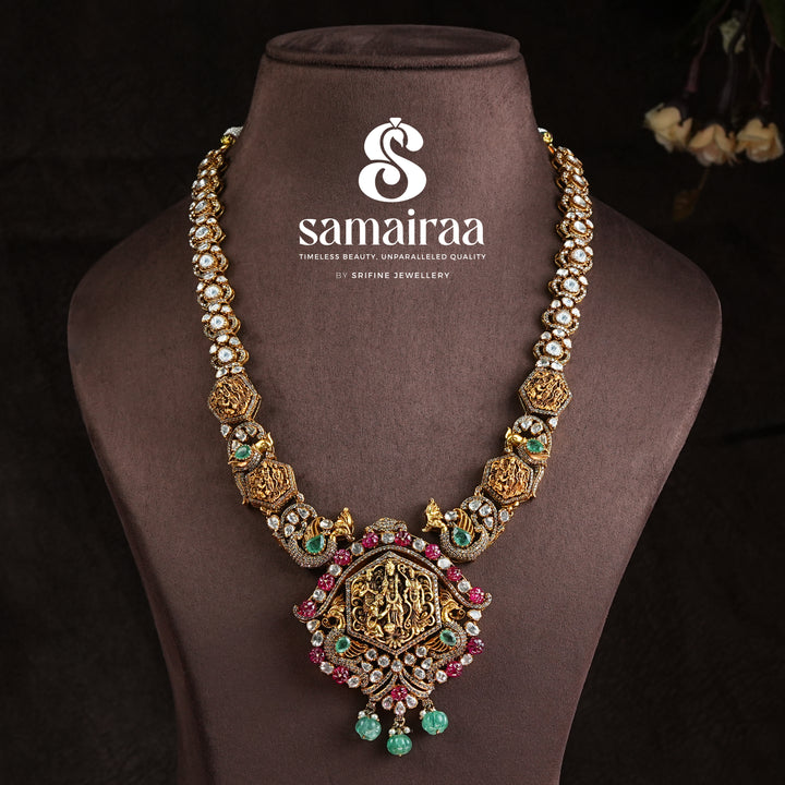 Temple Moissanite Necklace