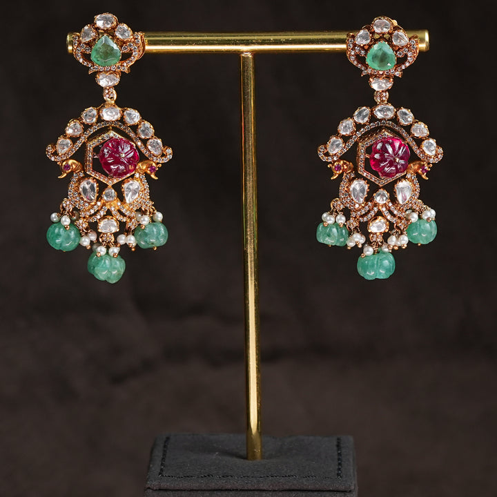 Temple Moissanite Necklace