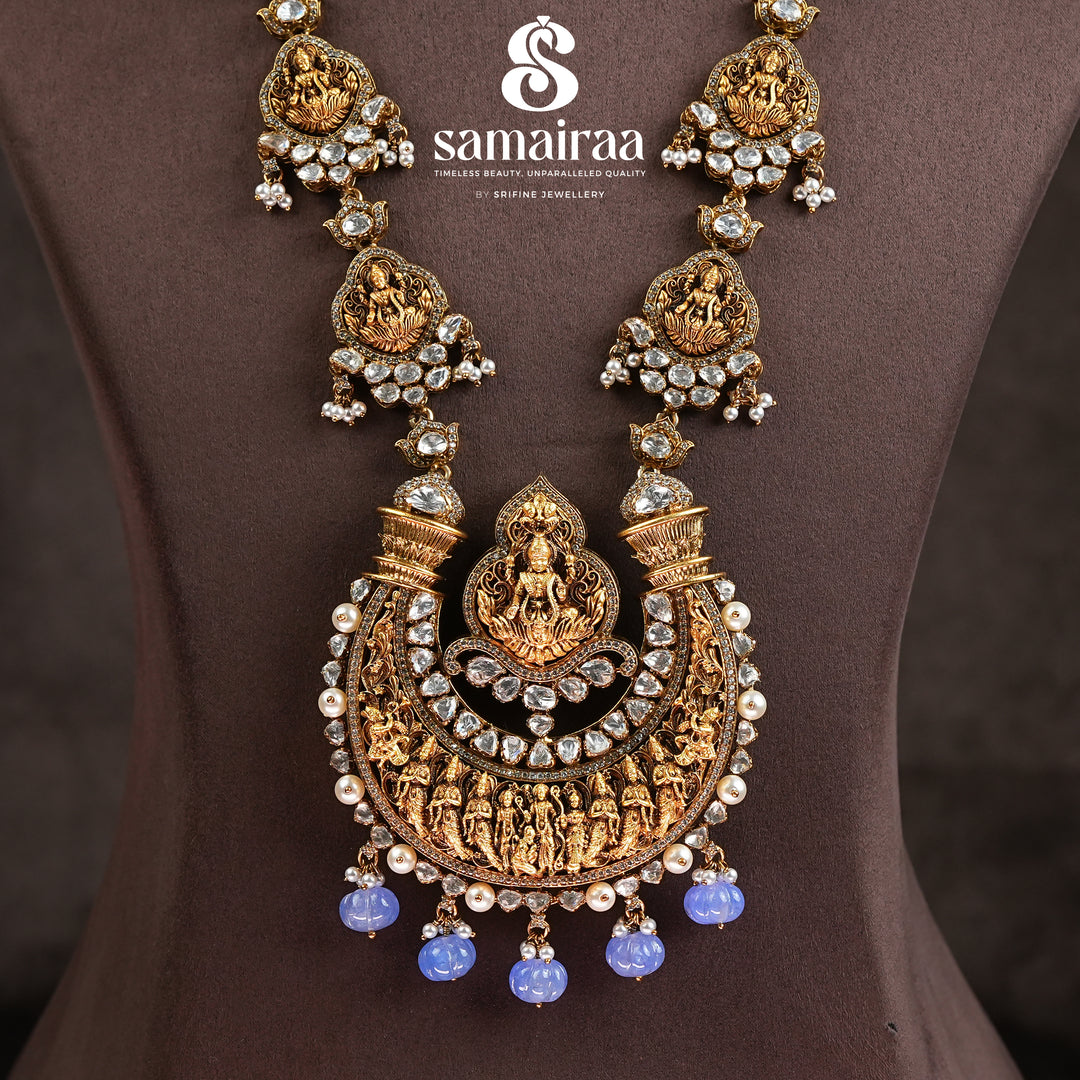 Temple Moissanite Necklace