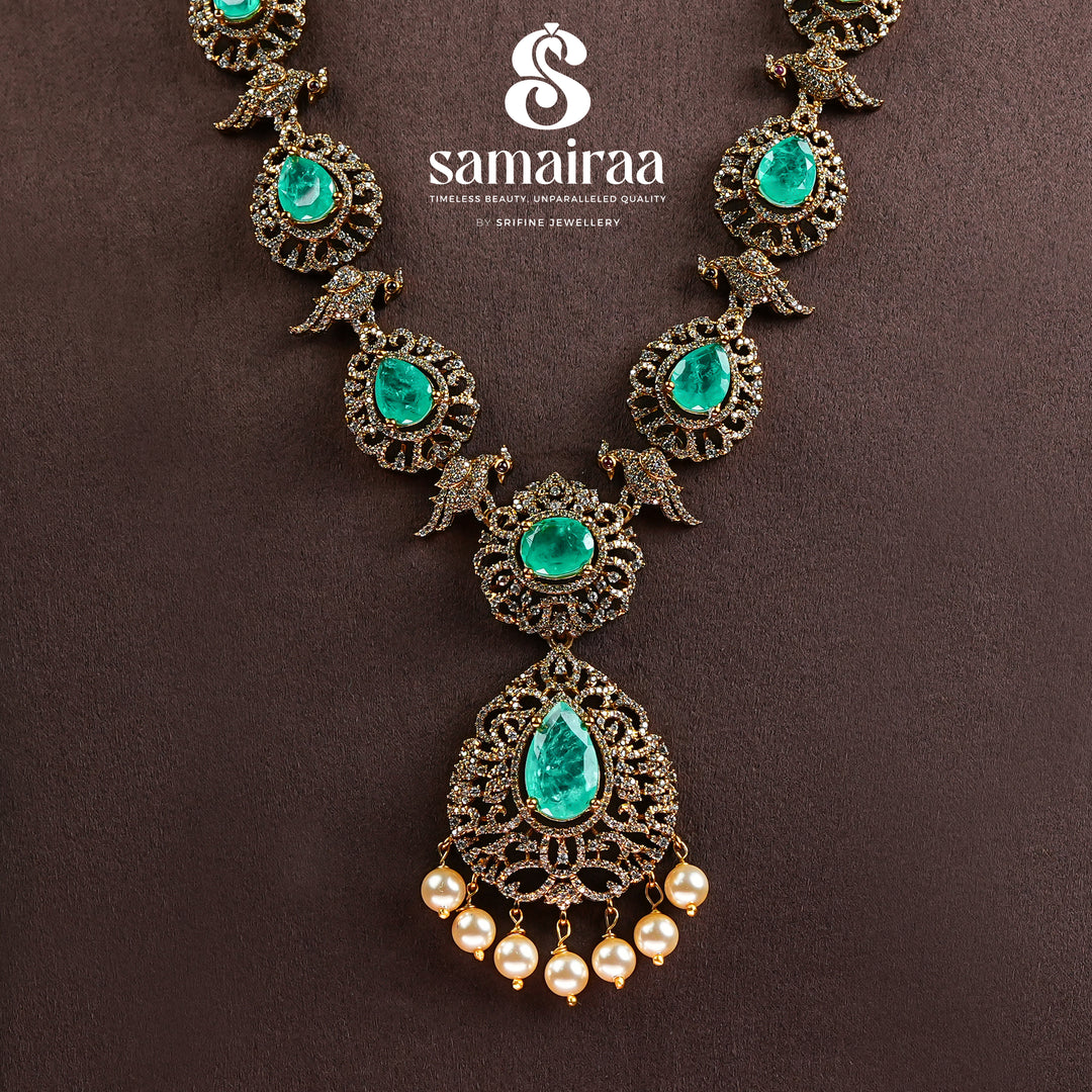 Victorian Emerald Necklace