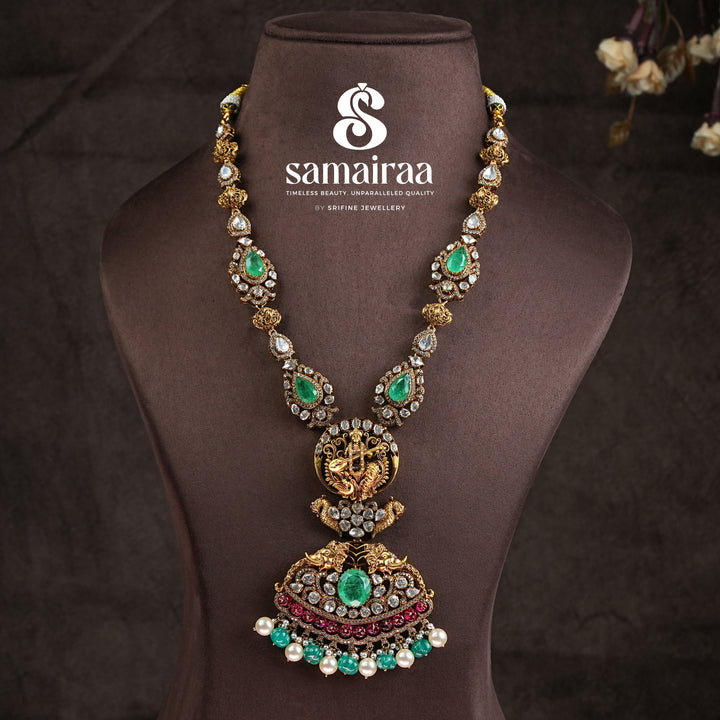 Temple Moissanite Necklace