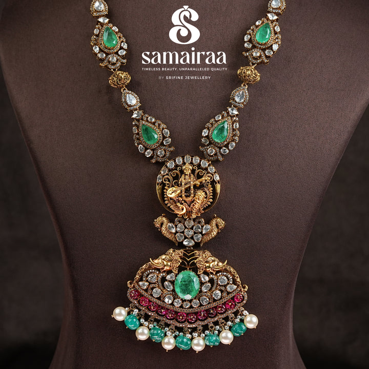 Temple Moissanite Necklace