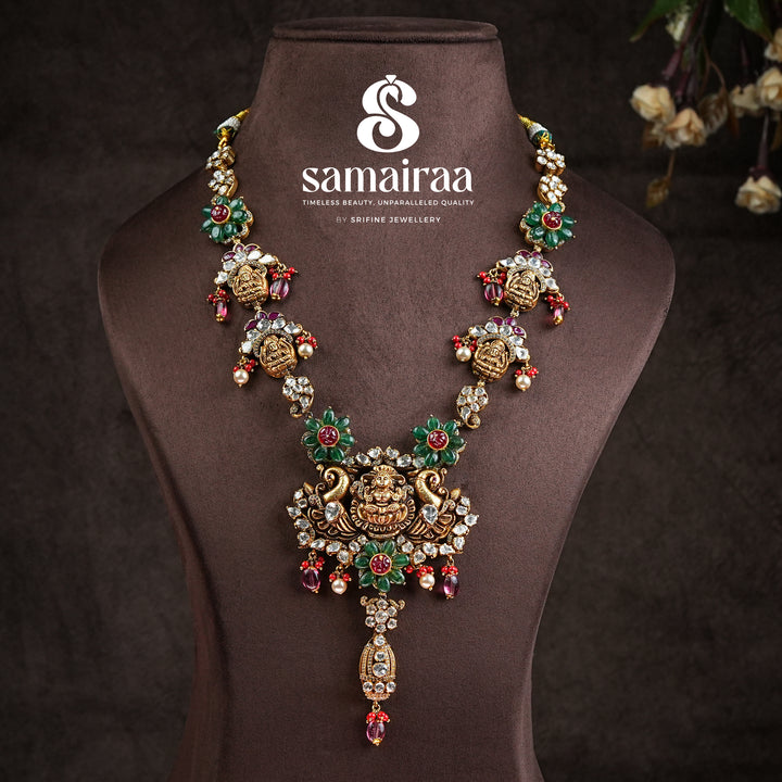 Temple Moissanite Necklace