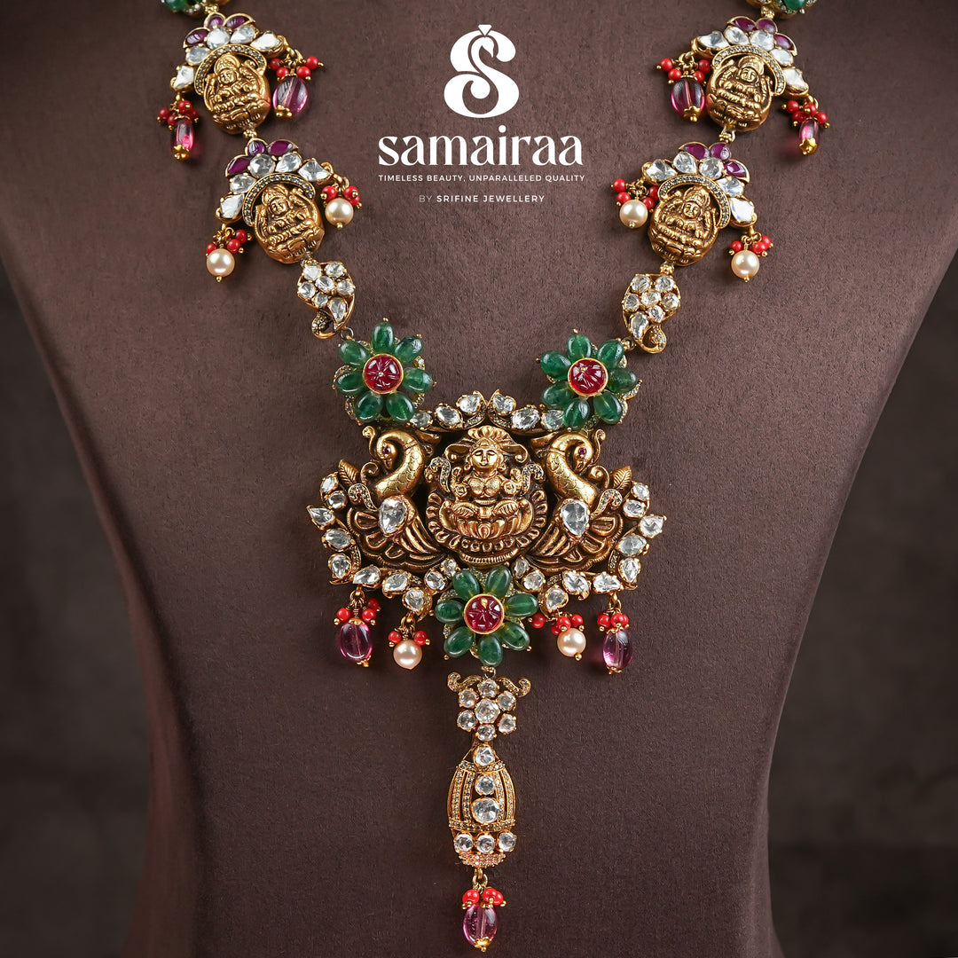 Temple Moissanite Necklace