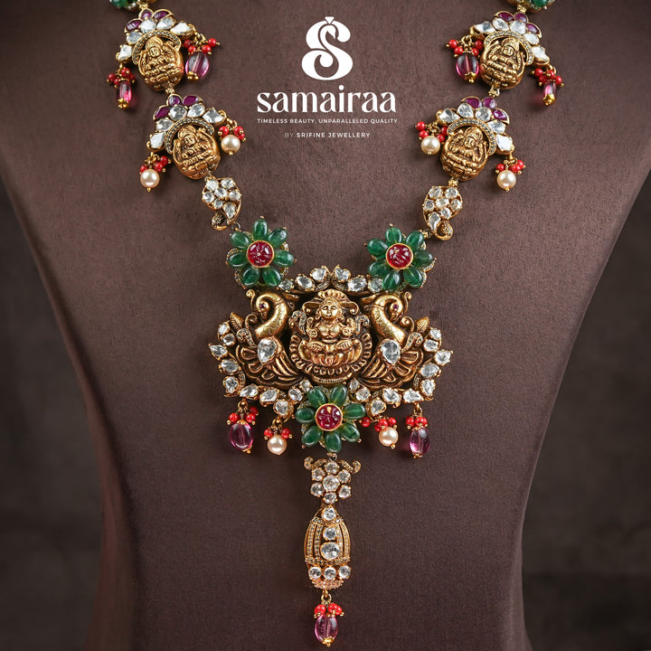 Temple Moissanite Necklace