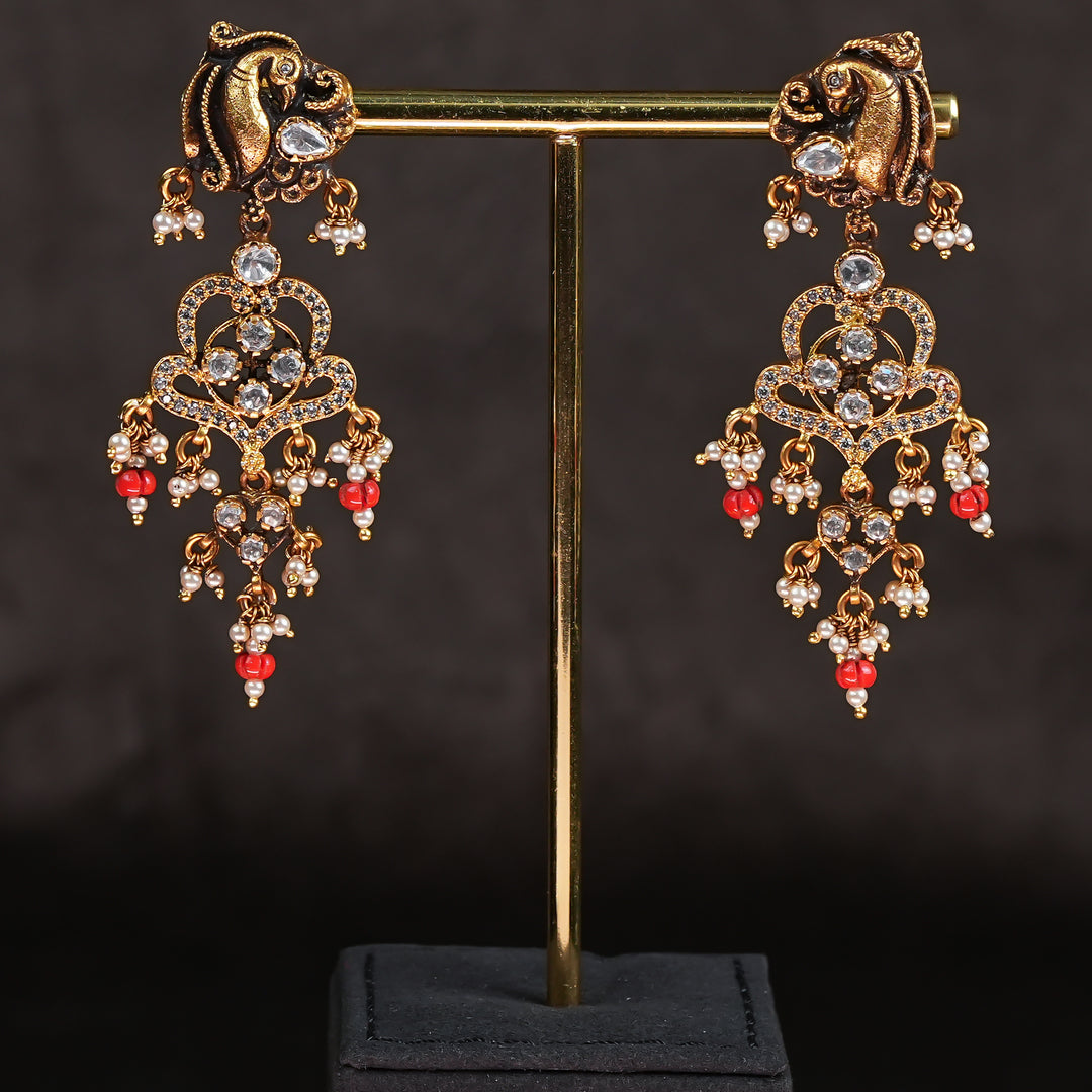 Temple Moissanite Necklace