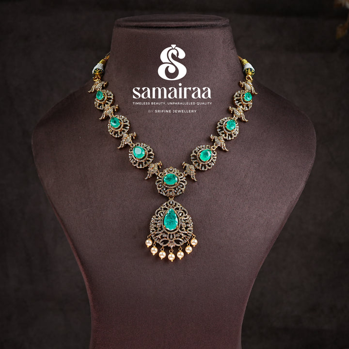 Victorian Emerald Necklace