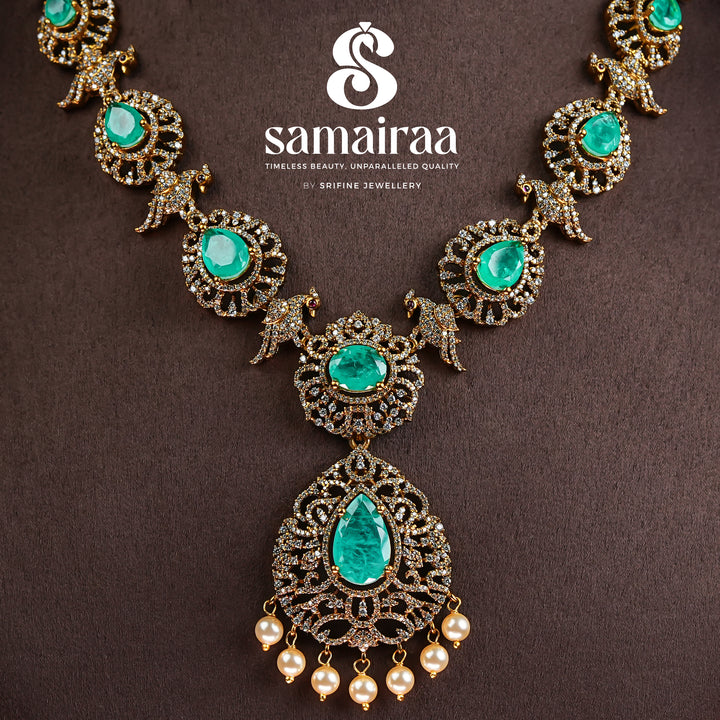 Victorian Emerald Necklace