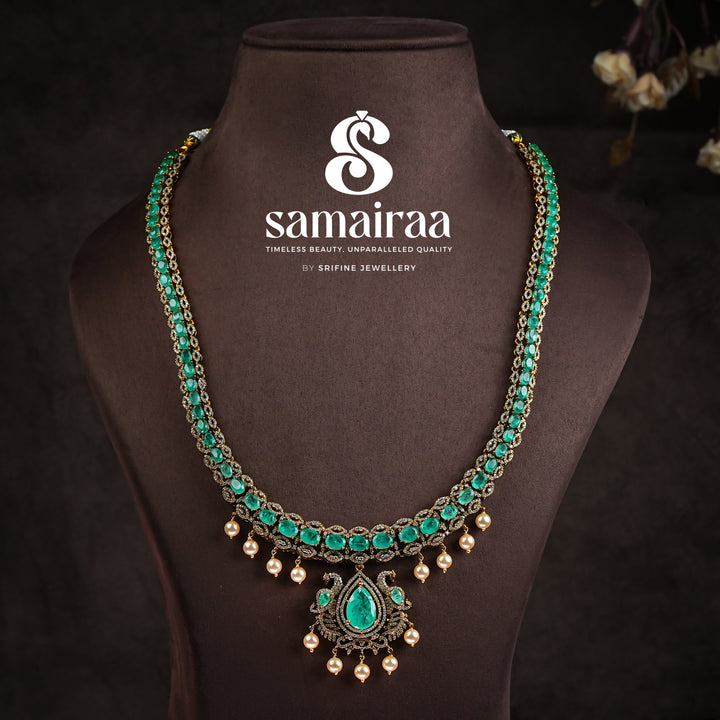 Victorian Emerald Necklace