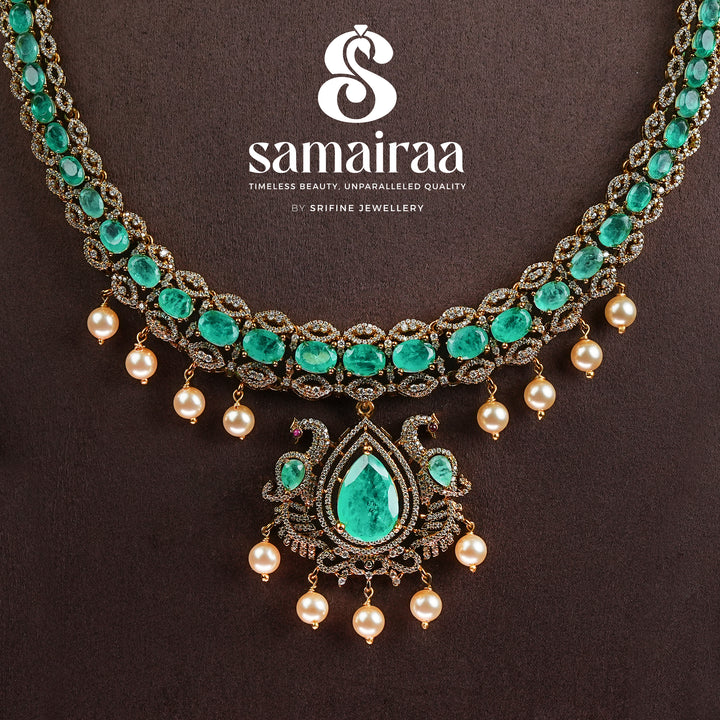 Victorian Emerald Necklace