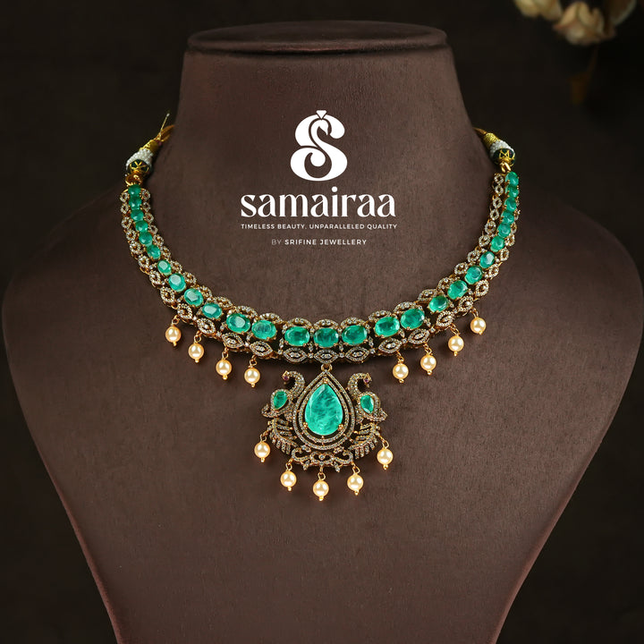 Victorian Emerald Necklace