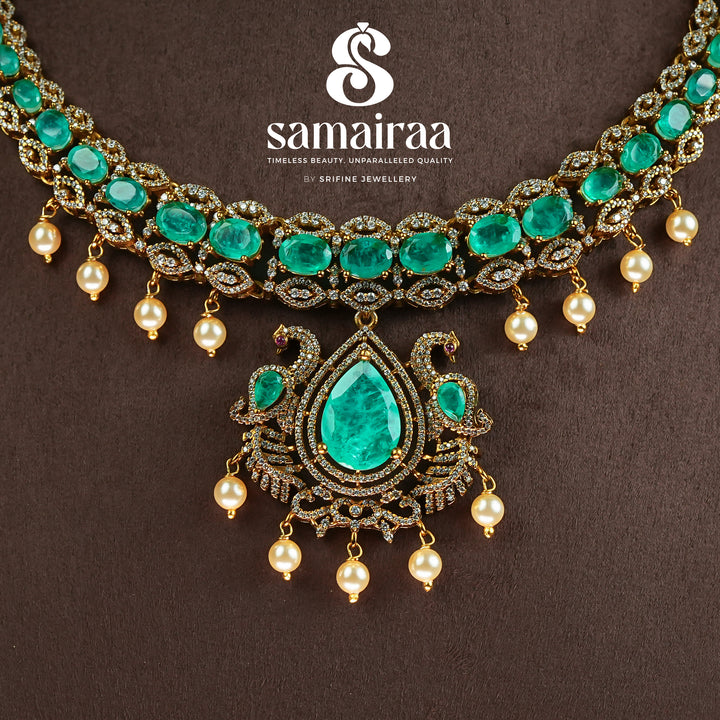 Victorian Emerald Necklace