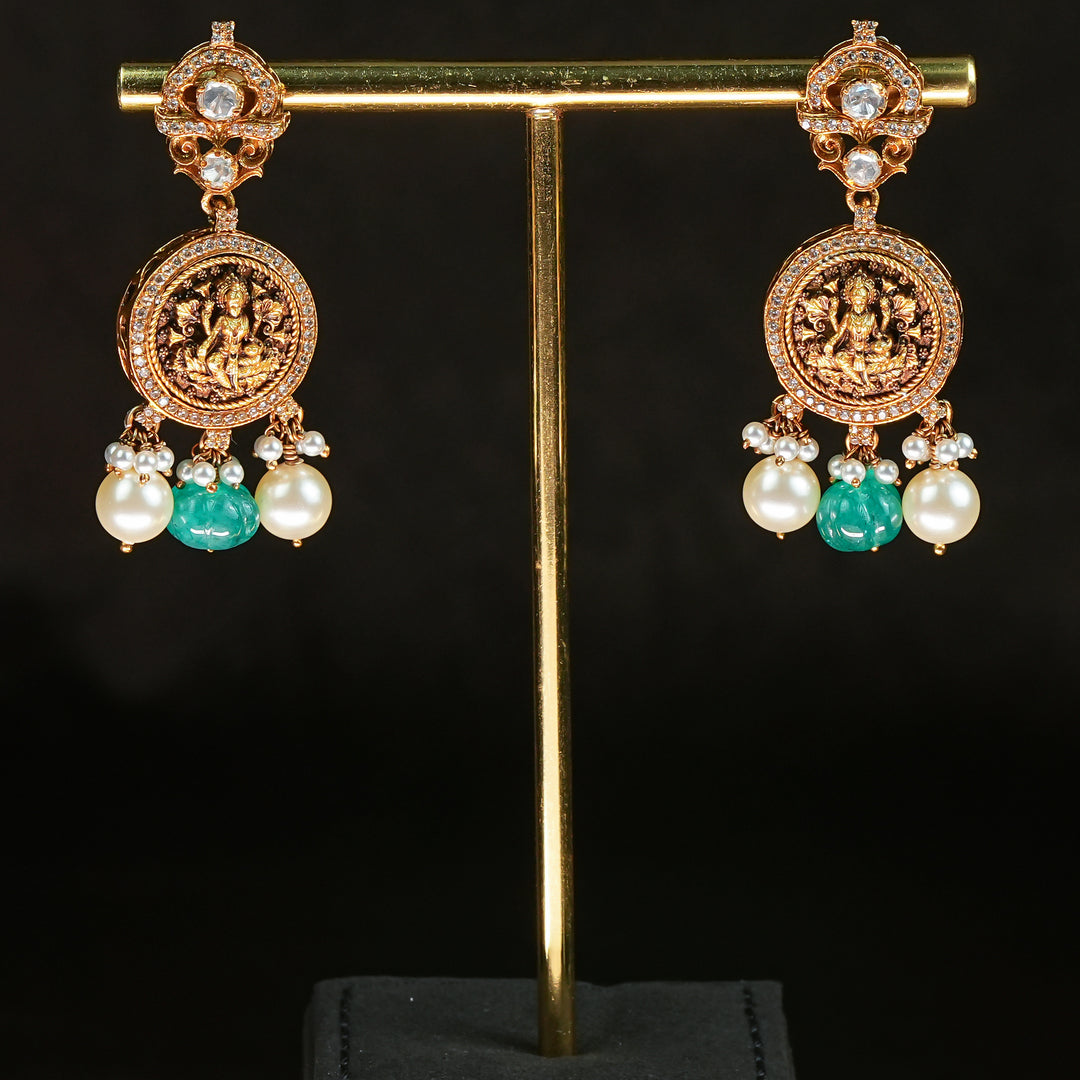 Moissanite Emerald Necklace