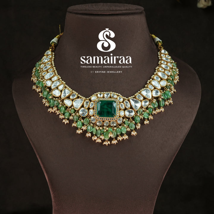 Moissanite Emerald Necklace