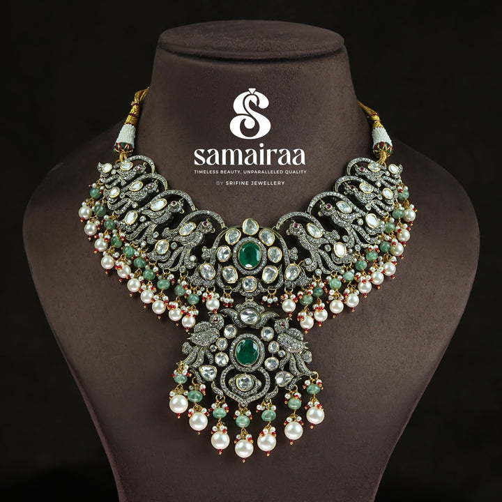 Victorian Moissanite Necklace