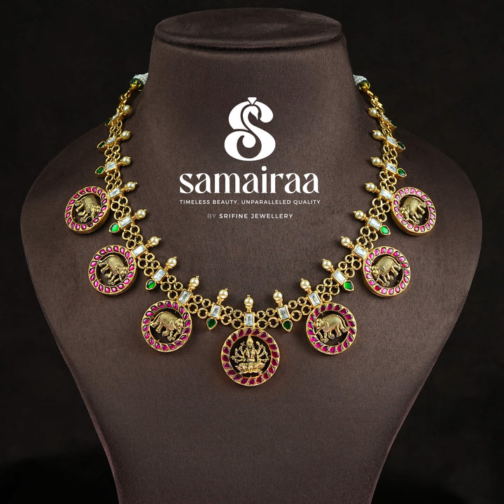 Kundan Nakshi Necklace