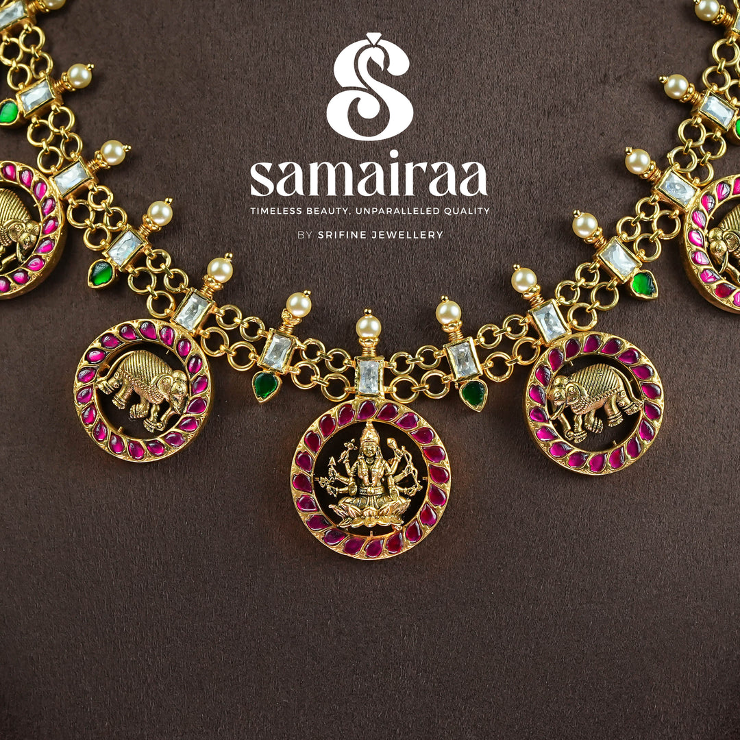 Kundan Nakshi Necklace