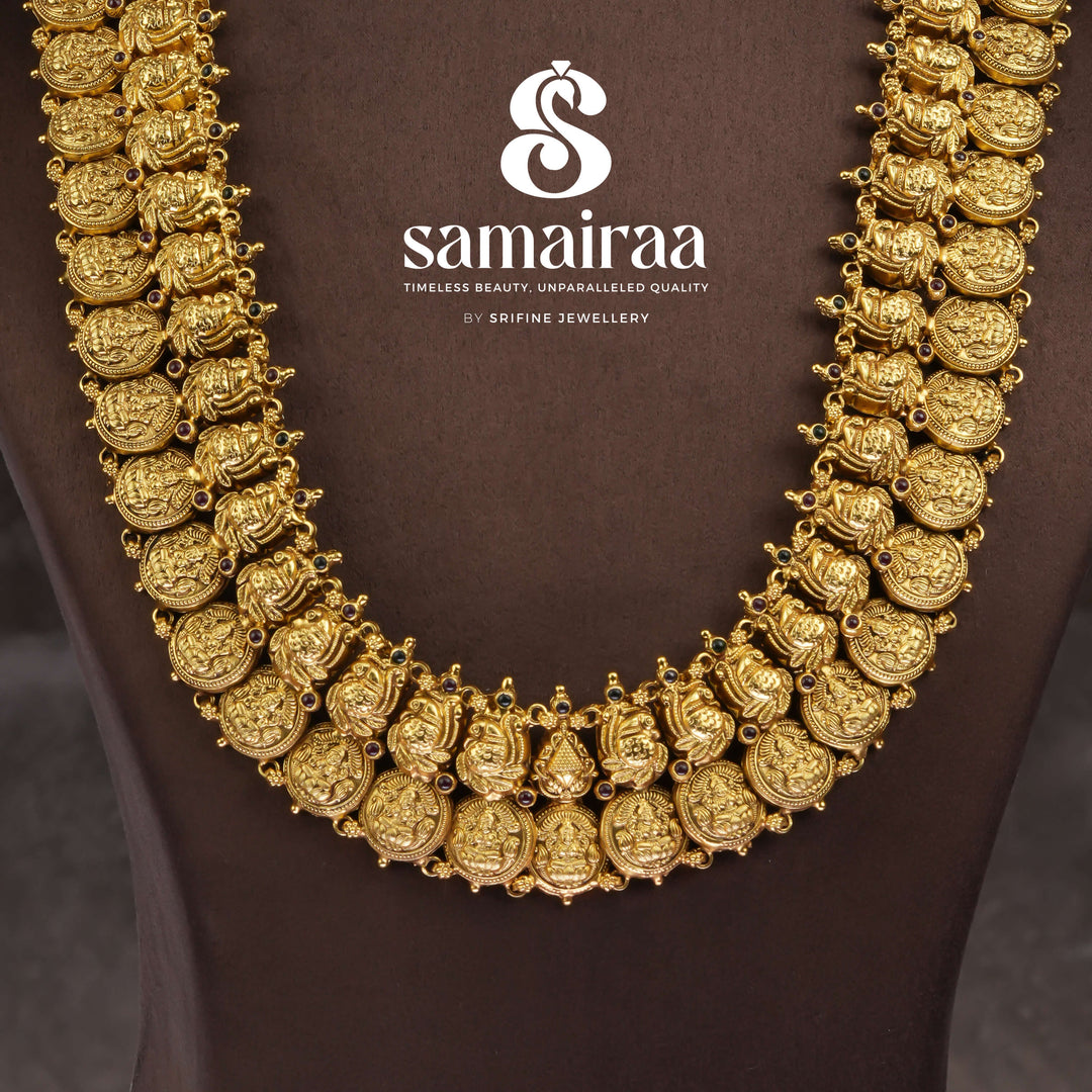 Temple Nakshi Necklace