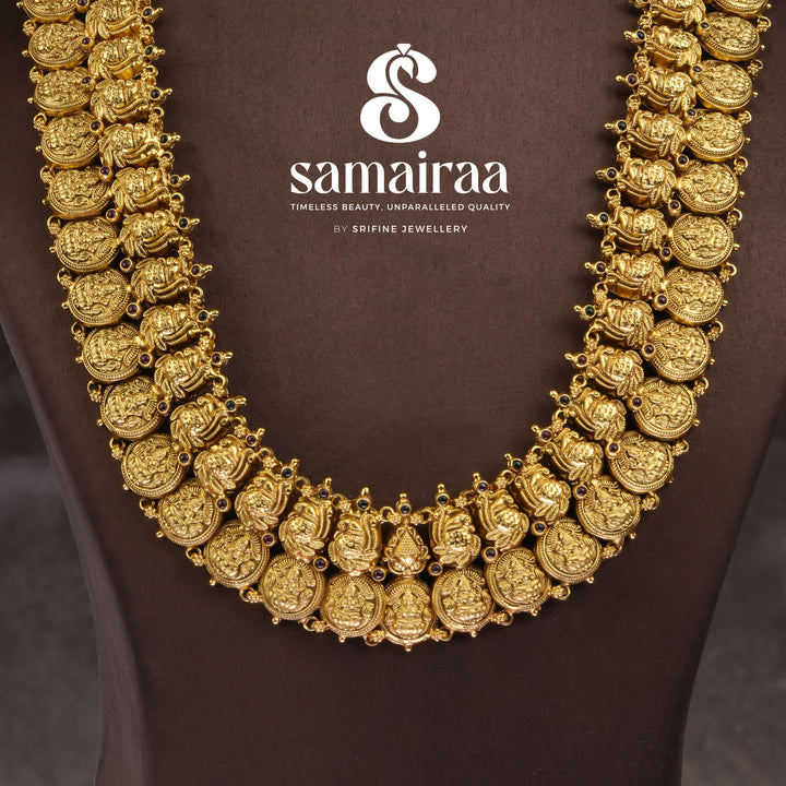 Temple Nakshi Necklace