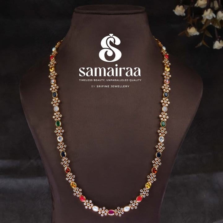 Temple Navaratnam Necklace