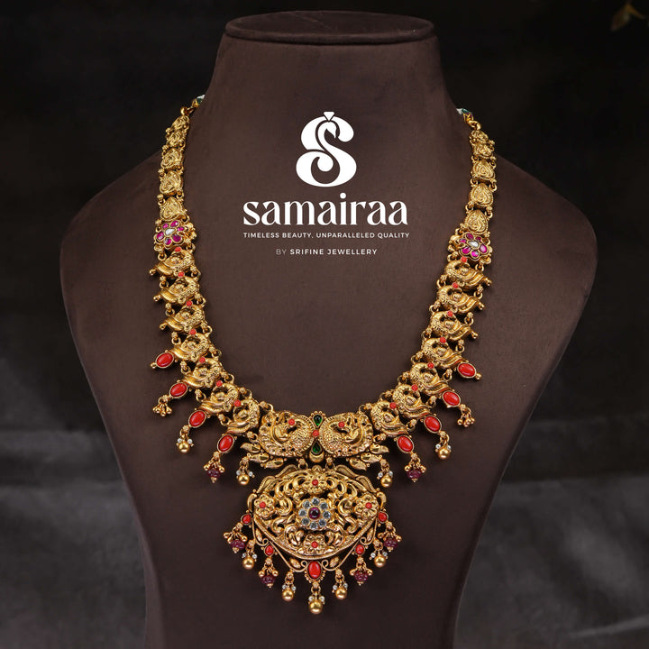 Temple Nakshi Necklace