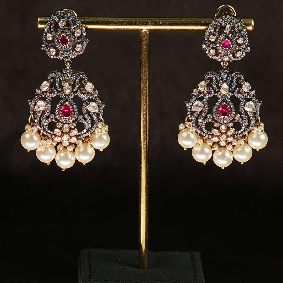 Victorian Moissanite Necklace