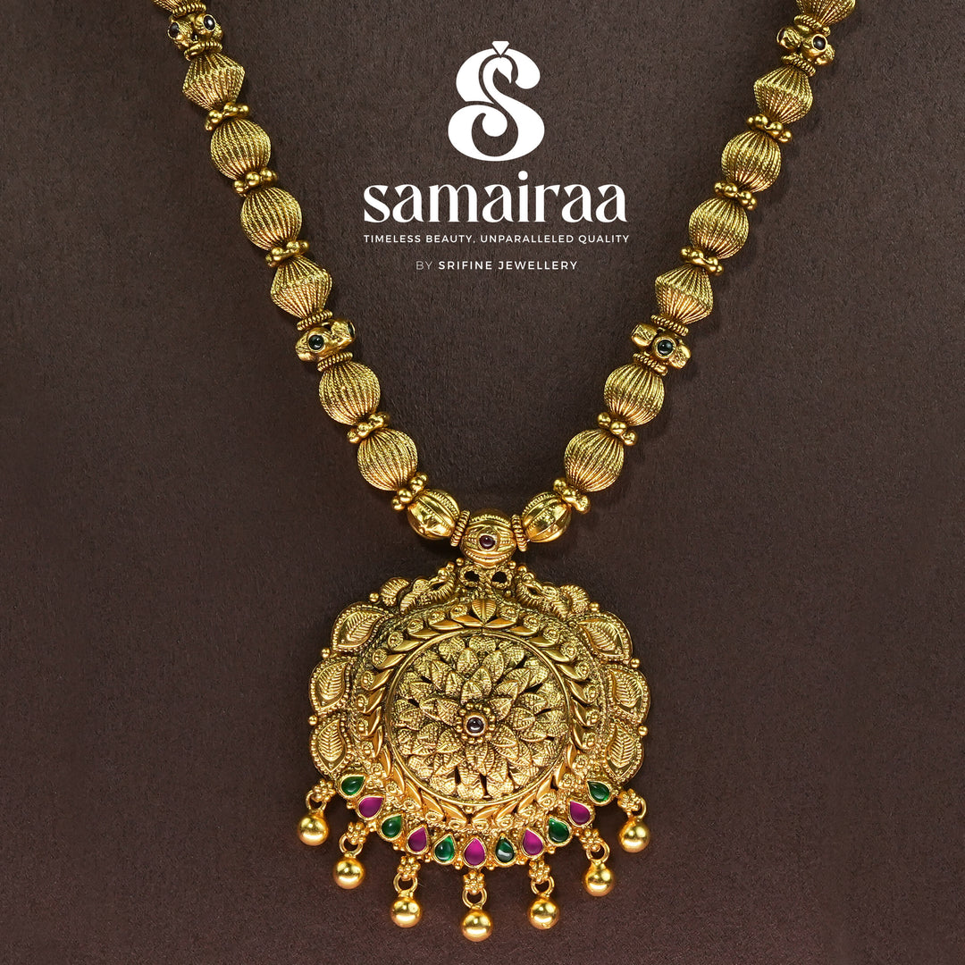 Temple Nakshi Necklace