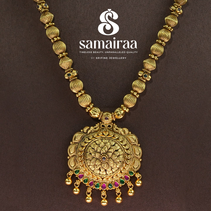 Temple Nakshi Necklace