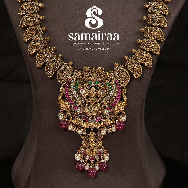 Temple Nakshi Necklace