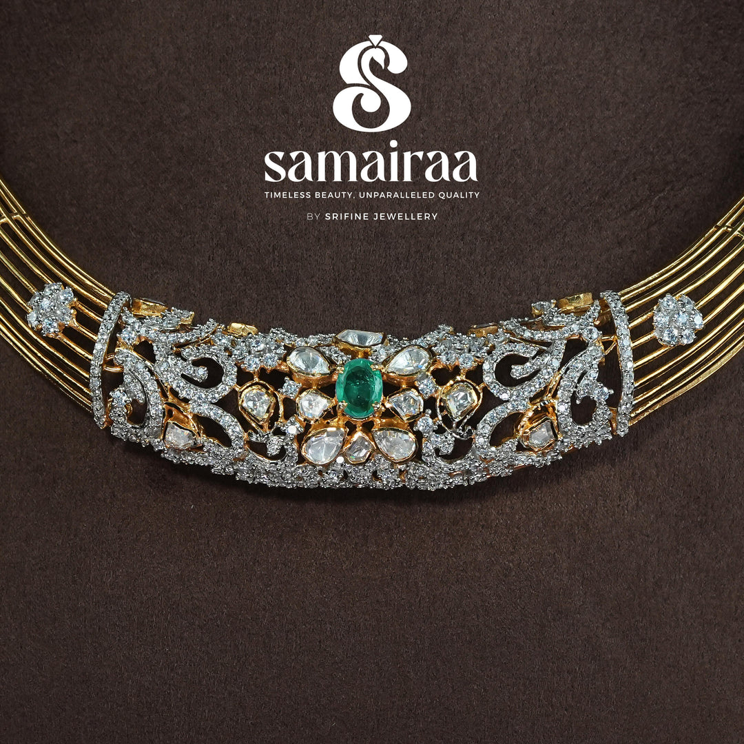 Moissanite Hasli Necklace