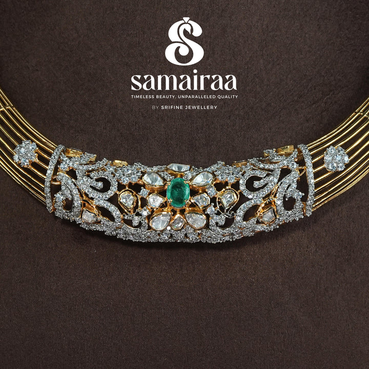 Moissanite Hasli Necklace