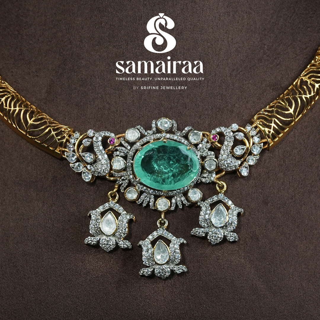 Moissanite Hasli Necklace