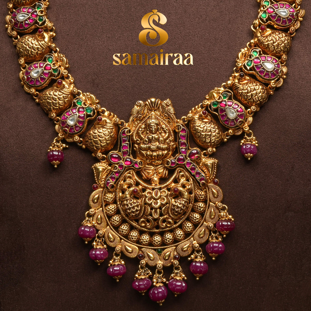 Temple Nakshi Necklace