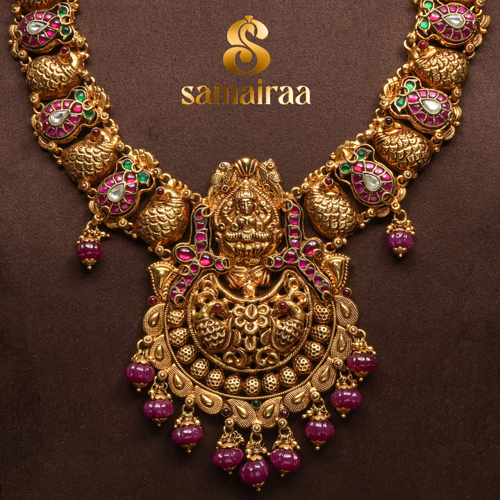 Temple Nakshi Necklace