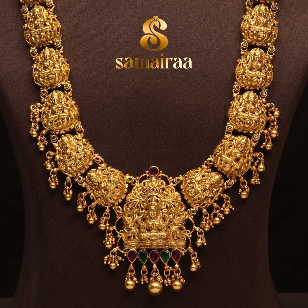 Temple Nakshi Necklace