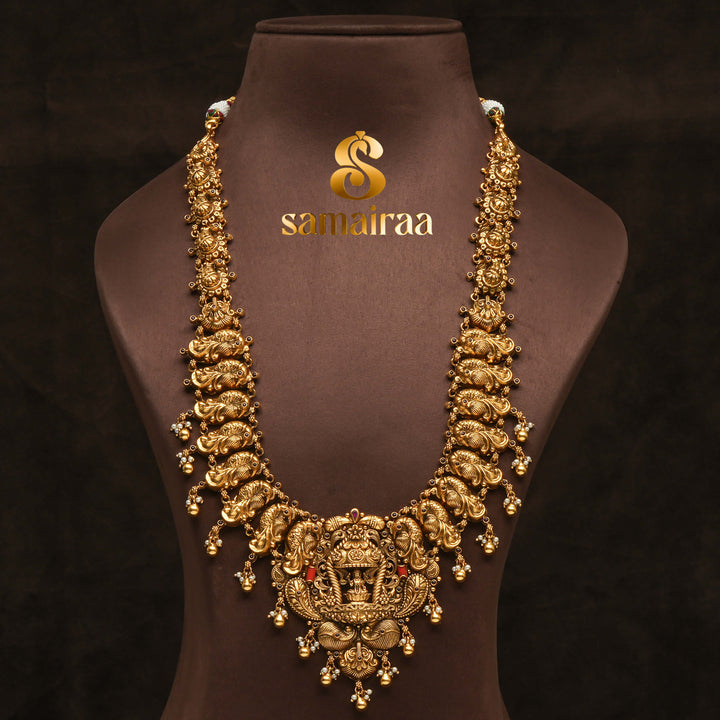 Temple Nakshi Necklace