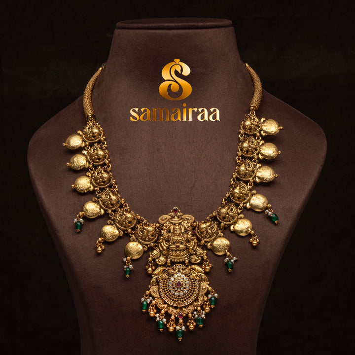 Temple Nakshi Necklace