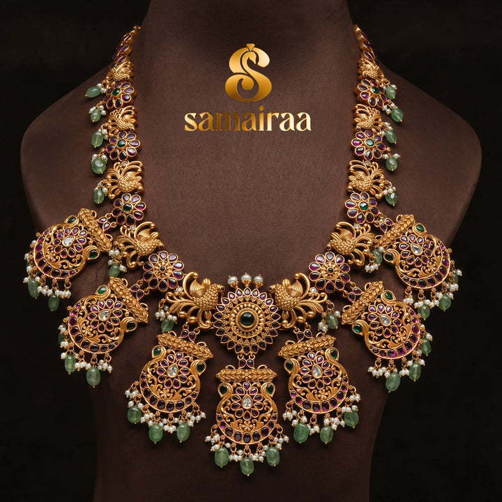 Temple Kundan Necklace