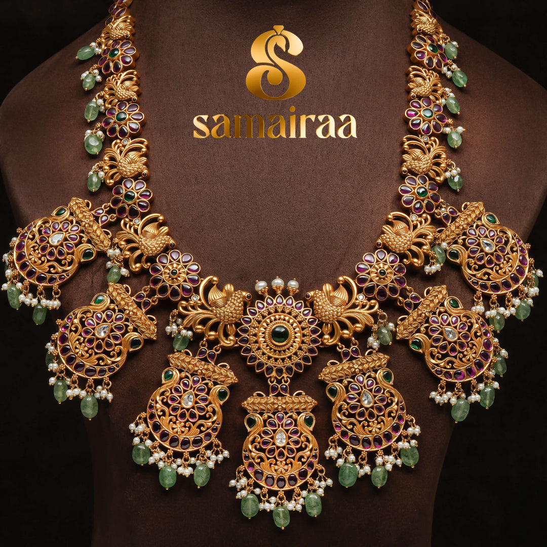 Temple Kundan Necklace