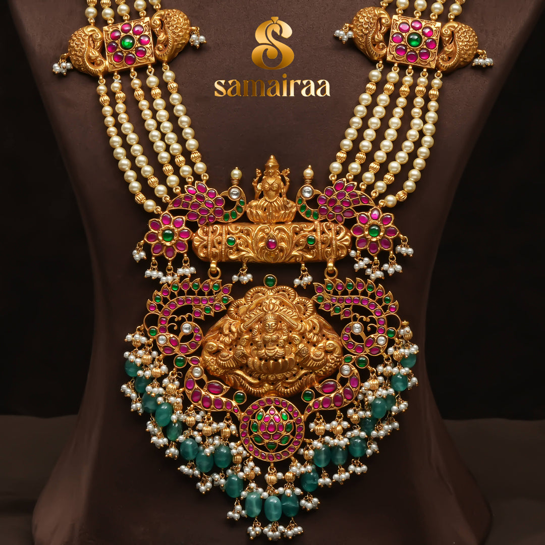 Temple Nakshi Necklace