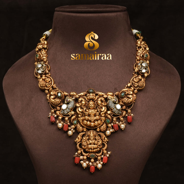 Temple Nakshi Necklace