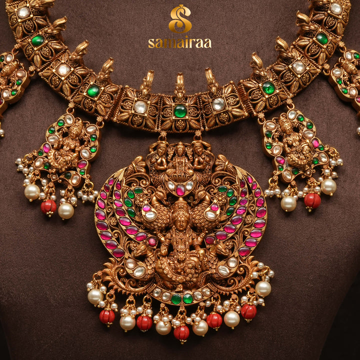 Temple Nakshi Necklace